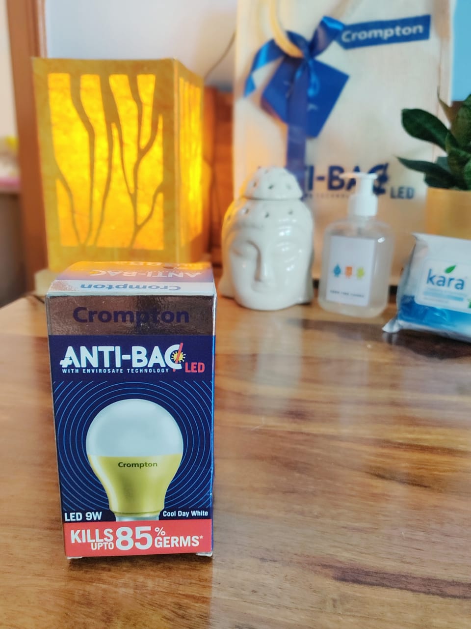 crompton anti bac led bulb